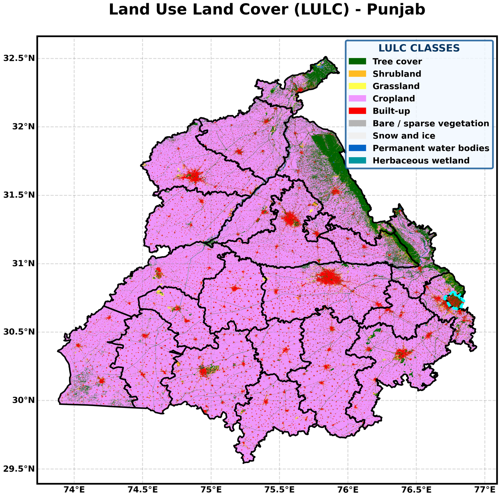 Punjab LULC Map